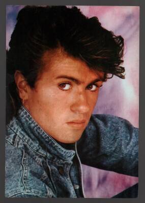 George Michael Büyük Boy Kartpostal KRT4917 - 1