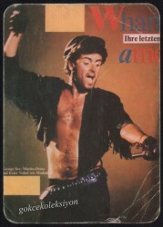 George Michael Kartpostal KRT3697 - Gökçekoleksiyon