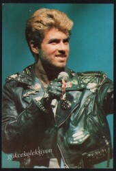 George Michael Kartpostal KRT3702 - Gökçekoleksiyon