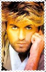 George Michael Kartpostal (Küçük Boy) KRT23345 - Gökçekoleksiyon