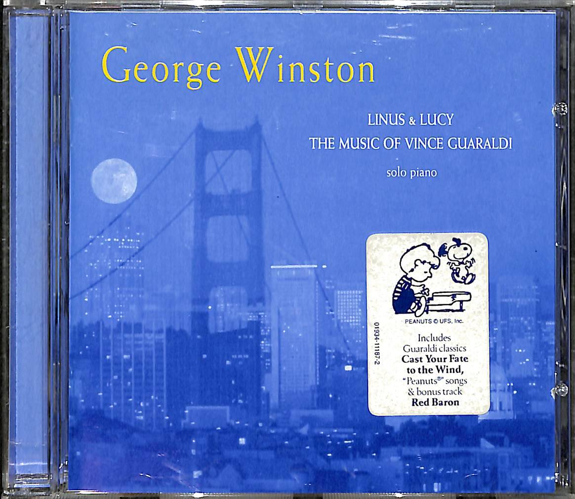 George Winston - Linus & Lucy - The Music Of Vince Guaraldi CD (İkinci El) CD3829 - 1