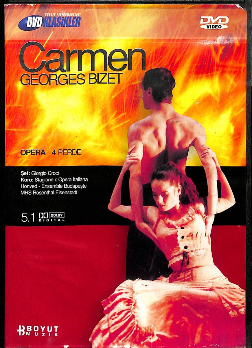 Georges Bizet - Carmen Operası Perde 4 DVD Film (İkinci El) DVD2904 - 1