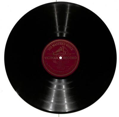 Geraldine Farrar – Madama Butterfly -- Un Bel Di Vedremo (1919 - Klasik MüzikOpera) TAŞ PLAK (107.5) PLK18360 - 1