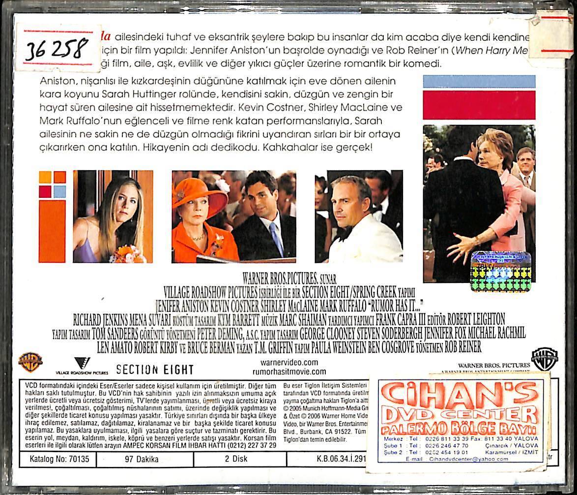 Gerçek Dedikodu (Jennifer Aniston) VCD Film VCD14198 - 2