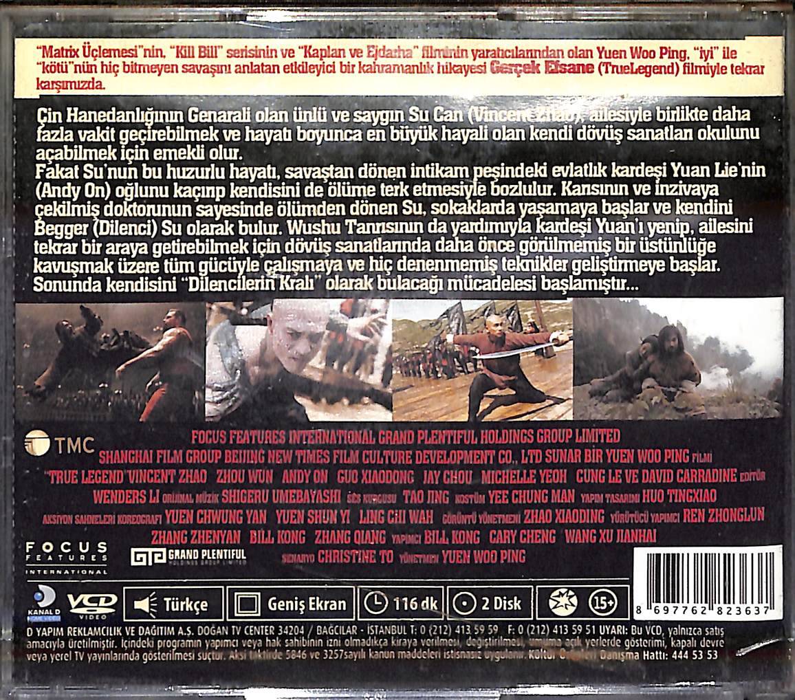 Gerçek Efsane VCD Film (İkinci El - 10/6.5) VCD26491 - 2