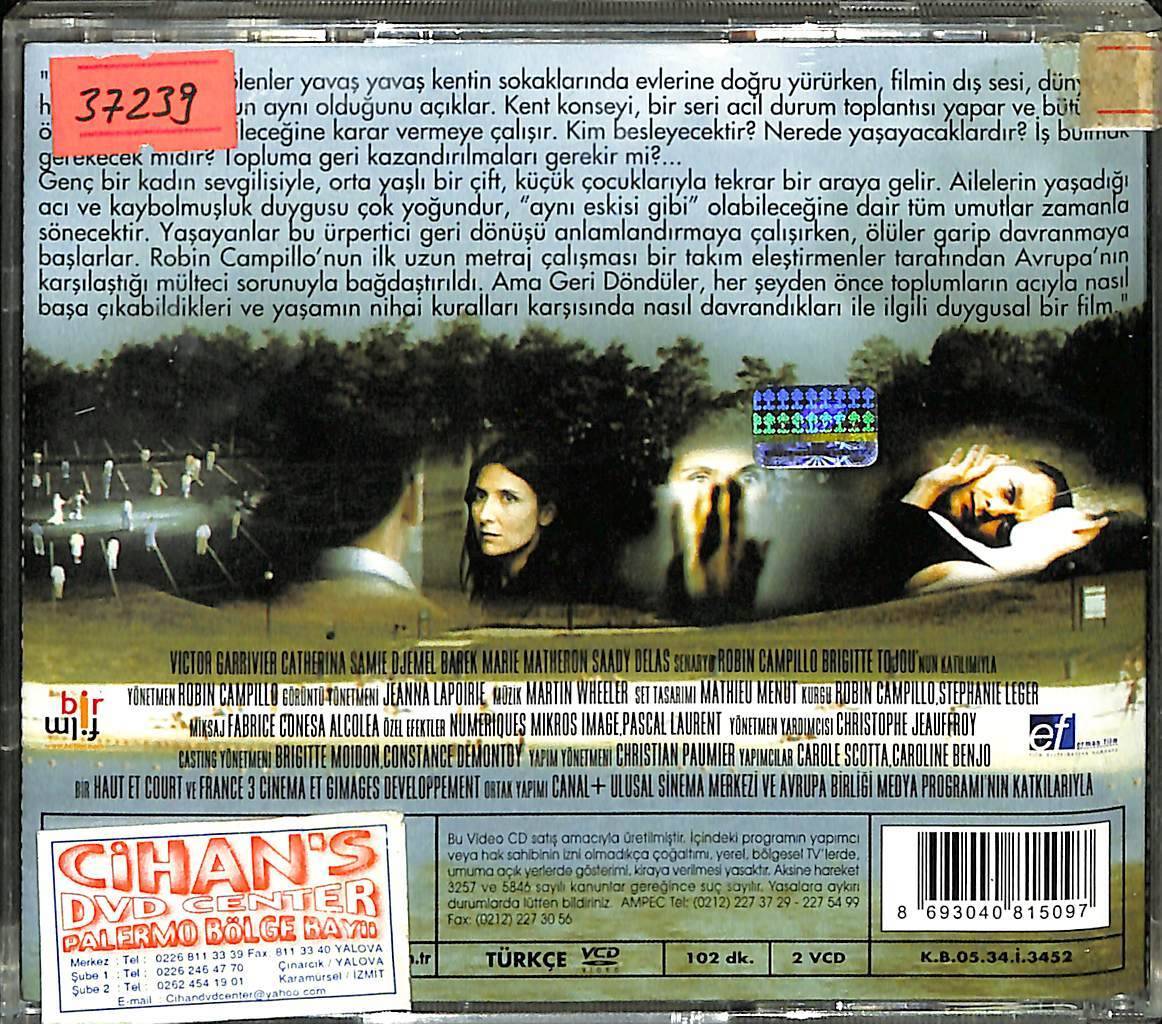 Geri Döndüler VCD Film VCD14017 - 2