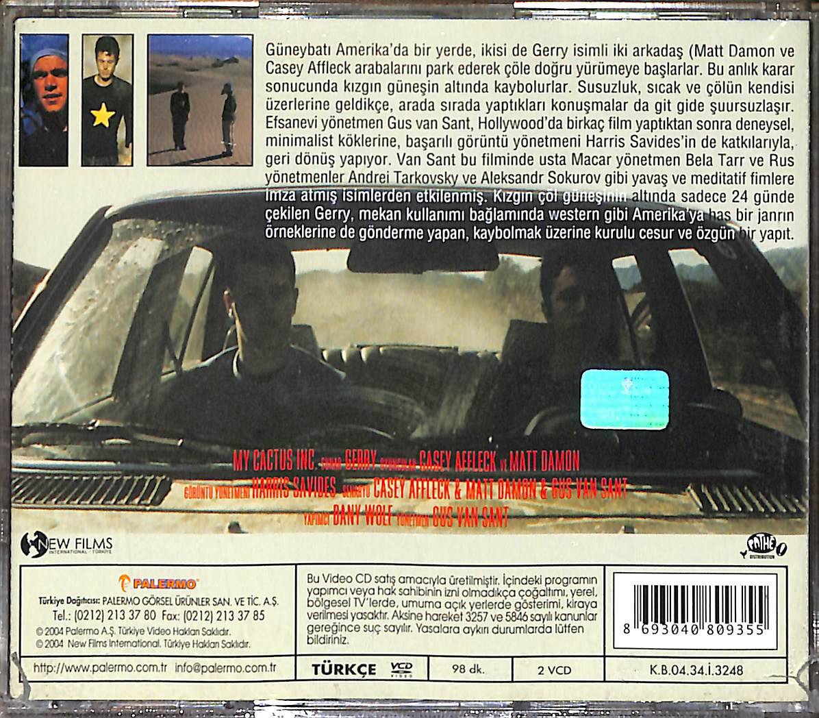 Gerry VCD Film (İkinci El - 10/8) VCD26563 - 2