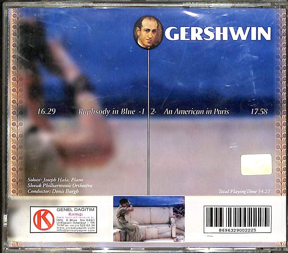 Gershwin - Raphsody in Blue,An American in Paris CD (İkinci El) CD4027 - 2