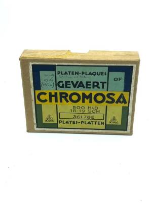 Gevaret Chromosa Belçika Malı1950 Fotoğraf Filim Kutusu AOB3597 (N) - 2