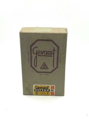 Gevaret Vittex Belçika Malı 1950 Fotoğraf Filim Kutusu AOB3596 (N) - 2