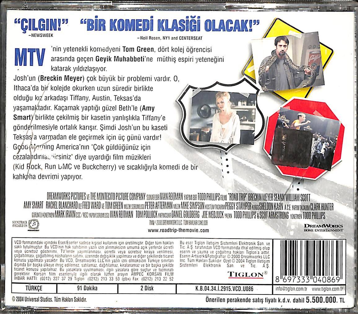 Geyik Muhabbeti - Road Trip (2000) Orjinal VCD Film VCD28851 - 2