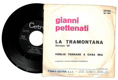 Gianni Pettenati - Voglio Tornare A Casa Mia - La Tramontana (109) PLK16806 - 2