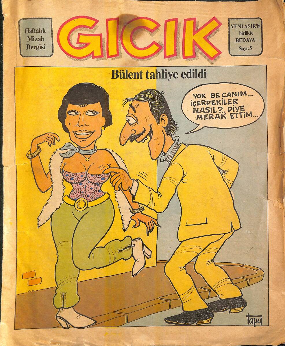 Gıcık Mizah Dergisi Sayı 5 NDR95332 - 1
