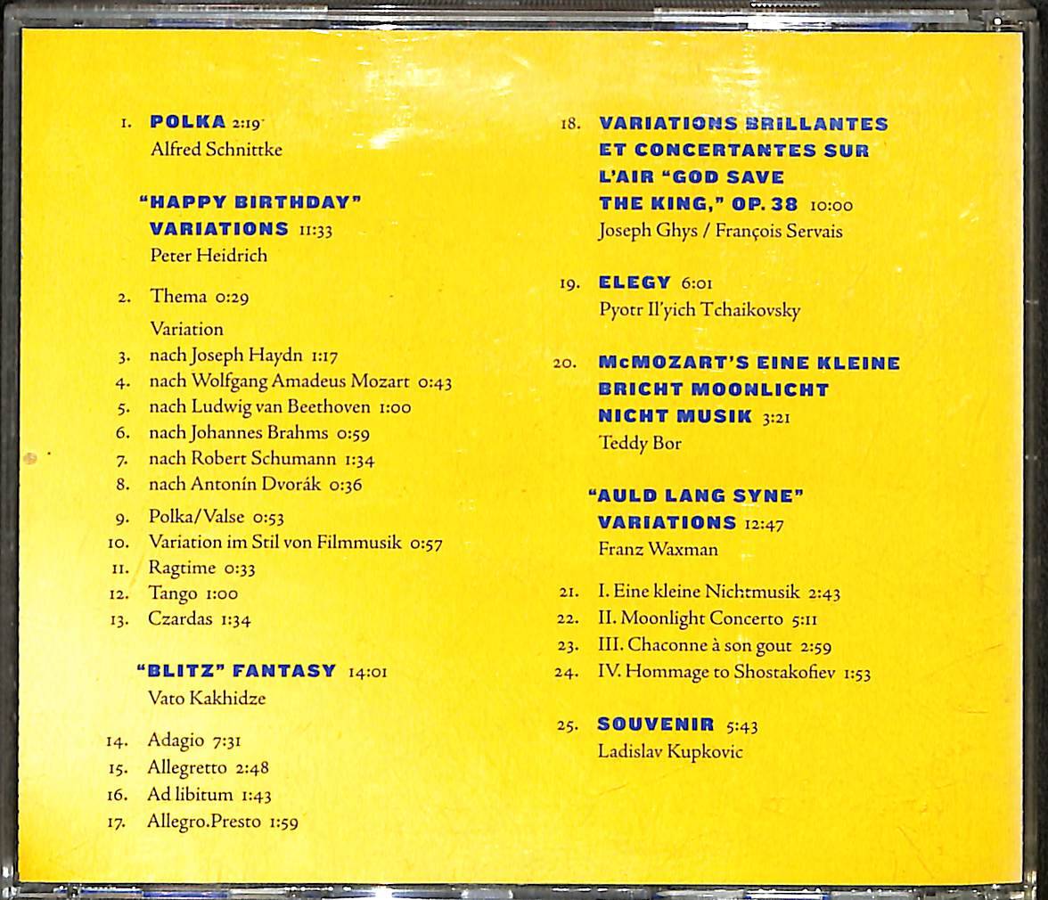 Gidon Kremer - Kremerata Baltica, Happy Birthday CD (İkinci El) CD3985 - 2