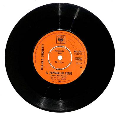 Gigliola Cinquetti - Il Pappagallo Verde - S1 (107) PLK16649 - 2