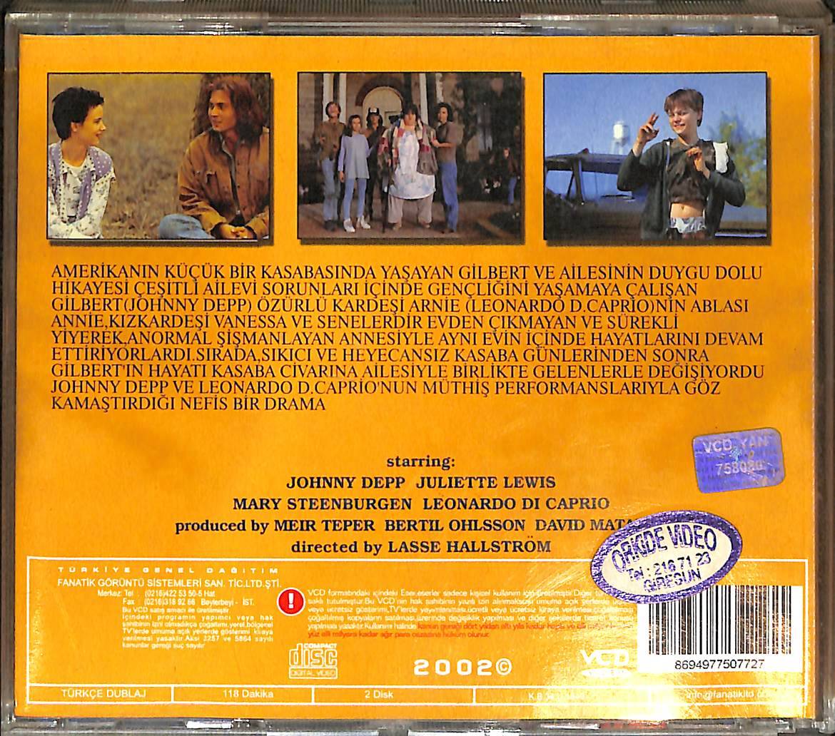 Gilbert'in Hayalleri - What's Eating Gilbert Grape VCD Film (İkinci El) VCD25829 - 2