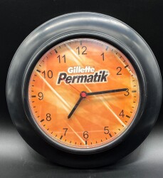 Gillette Permatik Promosyon Duvar Saati - Çalışır Durumda AOB3107 (N) - 1