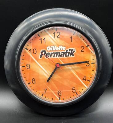 Gillette Permatik Promosyon Duvar Saati - Çalışır Durumda AOB3107 (N) - 1