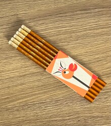 Giraffe Çekeslovak Malı Silgili Kurşun Kalem (Kahve).1 Dz Orjinal Paket AOB4929 - 3