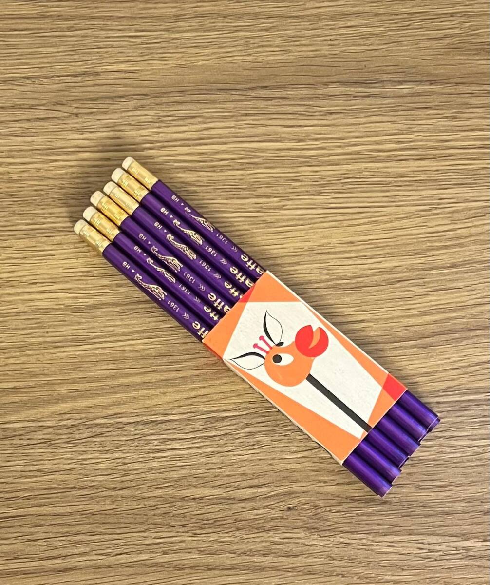 Giraffe Çekeslovak Malı Silgili Kurşun Kalem (Mor).1 Dz Orjinal Paket AOB4926 - 3