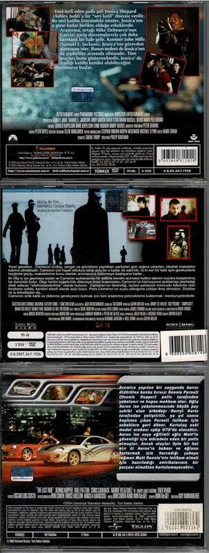 Girdap Suç Peşinde Son Sürüş 3 Adet VCD Film VCD290 - 2