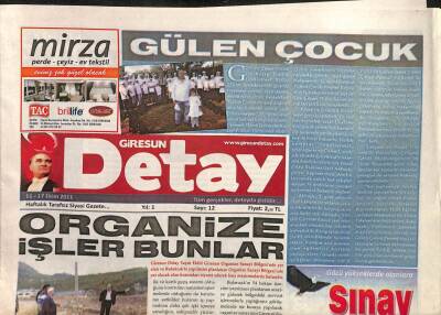 Giresun Detay Gazetesi 11-17 Ekim 2011 - Melikoğlundan Bilgeye Sert Cevap - FKB Karar Değiştirdi GZ96398 - 1