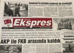 Giresun Ekspres 20 Şubat 2006-Telekomla Birlikte Kaldırım Da Özelleşti GZ45596 - 2