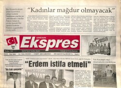 Giresun Ekspres Gazetesi 11 Mart 2006 - Salih Erdem İstifa Etmelidir GZ101474 - 2
