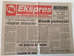 Giresun Ekspres Gazetesi - 14 Ocak 1999 - Fiskobirlik 60. Genel Kurulunu Yapıyor - GZ43790 - 1