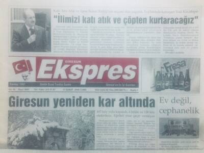 Giresun Ekspres Gazetesi 17 Şubat 2006 - Fındık Cezalandırılıyor GZ42164 - 1
