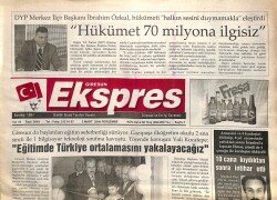 Giresun Ekspres Gazetesi 2 Mart 2006 - Fındıkta Rus Ruleti GZ101465 - 2