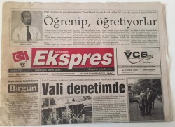 Giresun Ekspres Gazetesi - 22 Ekim 2005 - Vali Kocatepe OkullardaDenetim de - GZ43791 - 1