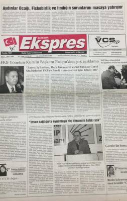 Giresun Ekspres Gazetesi 23 Aralık 2005 Kerim Aksu Milda Yetkililerini Göreve Çağırdı GZ30766 - 1