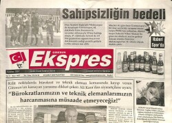 Giresun Ekspres Gazetesi 25 Şubat 2008 - Vali Taşkesen Samsunu Ziyaret Etti GZ101511 - 2