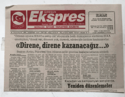 Giresun Ekspres Gazetesi 26 Haziran 2003 - Direne Direne Kazanacağız GZ5722 - 2