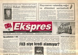 Giresun Ekspres Gazetesi 27 Şubat 2006 - FKB Niye Kredi Alamıyor GZ101464 - 2