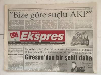 Giresun Ekspres Gazetesi 28 Nisan 2006 - Giresuna Bilim Ve Sanat Merkezi Açılacak GZ8377 - 1