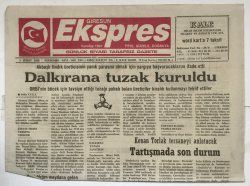 Giresun Ekspres Gazetesi 3 Şubat 2005 - Dalkırana Tuzak Kuruldu GZ5076 - 2