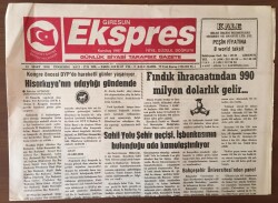 Giresun Ekspres Gazetesi 31 Mart 2005 -Fındık İhracatında 990 Milyon Dolarlık Gelir GZ6758 - 2