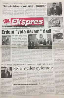 Giresun Ekspres Gazetesi 4 Ocak 2006 Yolcu Otobüsleri Taşlandı GZ30763 - 1