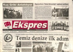 Giresun Ekspres Gazetesi 5 Mart 2008 - Temiz Denize İlk Adım GZ101508 - 2