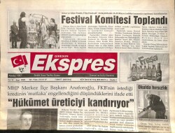 Giresun Ekspres Gazetesi 7 Mart 2006 - Hükümet Üreticiyi Kandırıyor GZ101469 - 1