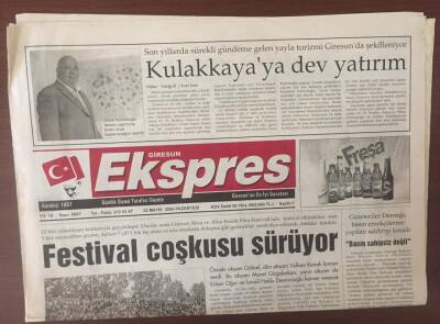 Giresun Exspres Gazetesi 22 Mayıs 2006 - Aksu Festivali Çoşkusu Sürüyor GZ6905 - 1