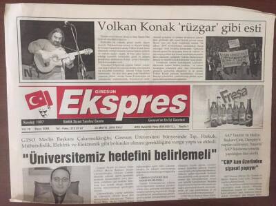 Giresun Exspres Gazetesi 23 Mayıs 2006 -Anaokulu Zorunlu Eğitim Oluyor GZ6904 - 1
