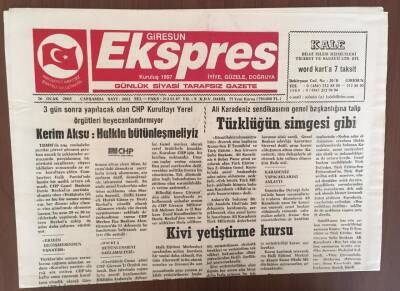 Giresun Exspres Gazetesi 26 Ocak 2005 - Giresun Fotoğrafla Tanıtılacak GZ10111 - 1