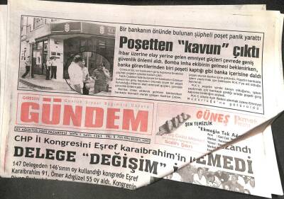 Giresun Gündem Gazetesi 1 Ağustos 2005 - CHP İl Kongresini Eşref Karaibrahimin Listesi Kazandı GZ109930 - 1