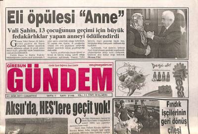 Giresun Gündem Gazetesi 1 Ekim 2011 - Çotanaklar Artık 3 Puan Alalım GZ108360 - 1