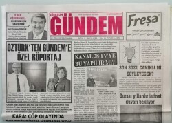 Giresun Gündem Gazetesi 1 Nisan 2015 Öztürkten Gündeme Özel Röportaj - GZ44891 - 1