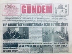 Giresun Gündem Gazetesi 10 Haziran 2016 - Tıp Fakültesini Kurtarmak İçin Büyük Zirve GZ43219 - 1