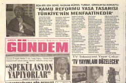 Giresun Gündem Gazetesi 11 Ağustos 2004 - Çavuşlu'nun Çehresi Değişecek - Kazancılar Yokuşunda Artık Çekiç Sesleri Yok GZ2980 - Gökçekoleksiyon
